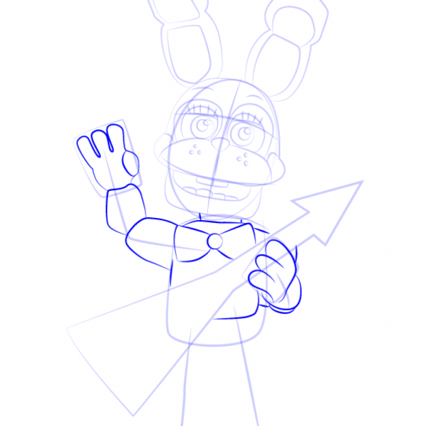 Поэтапное рисование АНИМАТРОНИКОВ