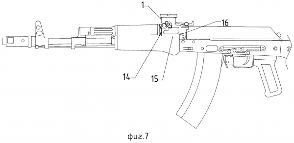 Ак74 автомат чертеж