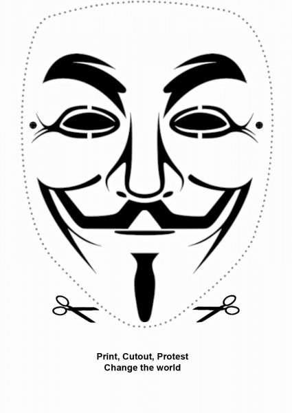 Маска Анонимуса