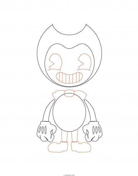 БЕНДИ для срисовки карандашом