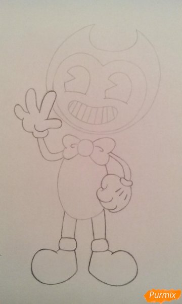 Рисунки БЕНДИ для срисовки