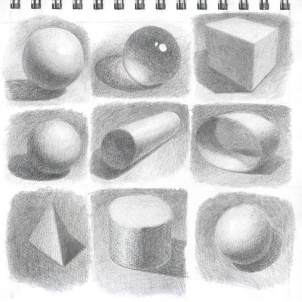 Тень рисунок