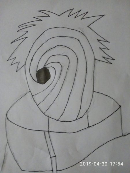 Обито в маске Зецу