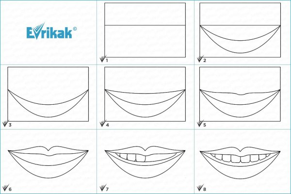 Учимся рисовать улыбку