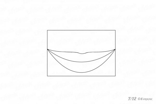 Нарисовать улыбку карандашом для ребенка
