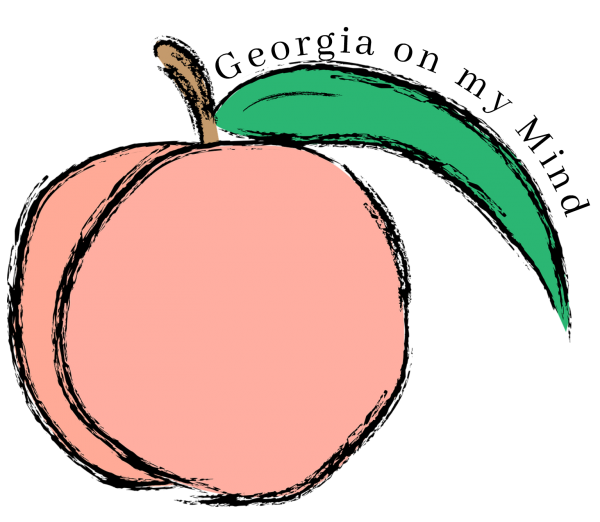 Персик рисовать