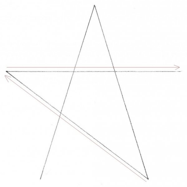 Как нарисовать звезду