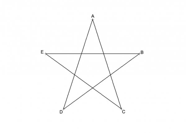 Начертить звезду