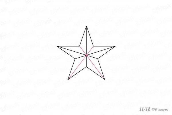 Звезда для срисовки