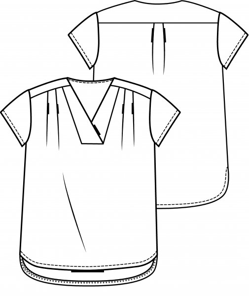 Выкройки дизайнерских футболок