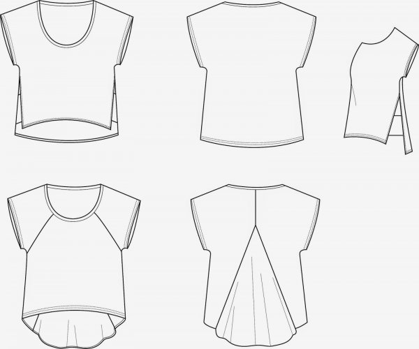 Моделирование футболки