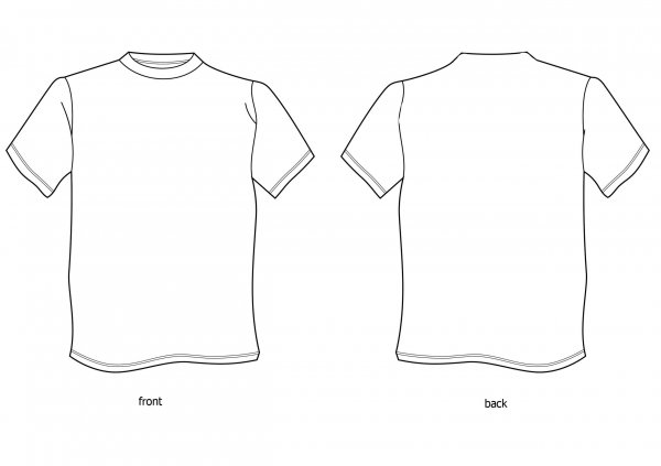 Эскиз футболки