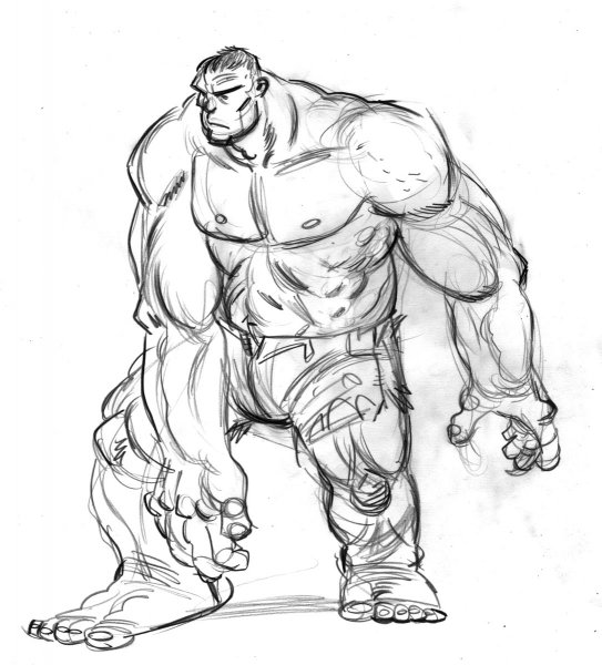 Нарисовать гиганта