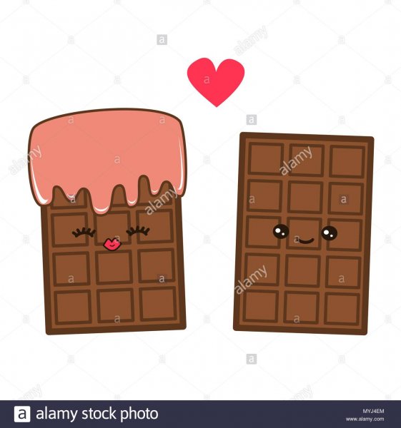 Рисунки шоколада для срисовки