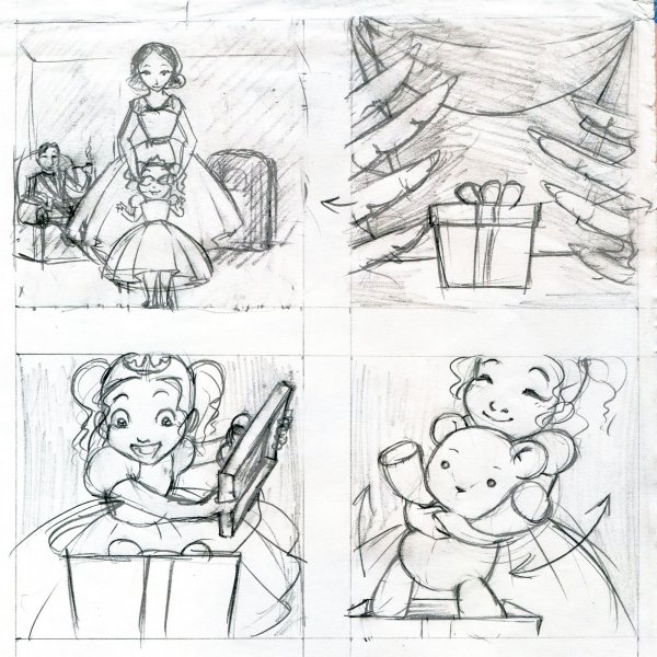 Раскадровка мультфильма