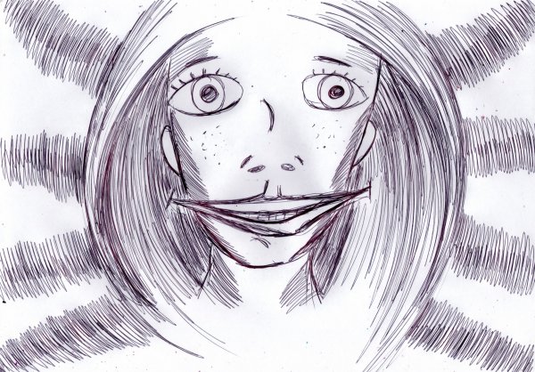 Веснушки аниме рисунок карандашом