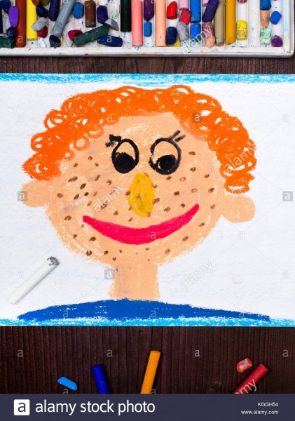 Сушки с веснушками рисунок