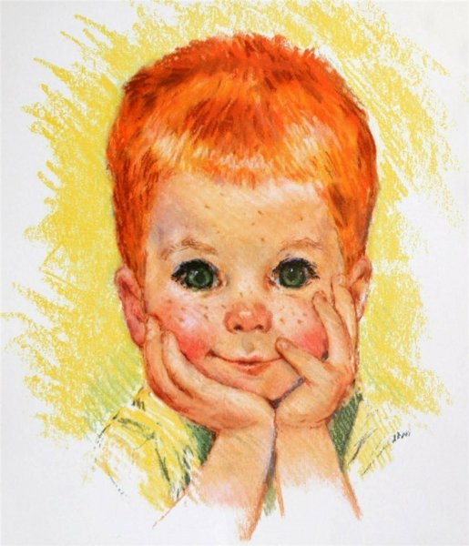 Рисунок веснушки для мамы