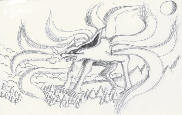 Девятихвостый Лис Наруто