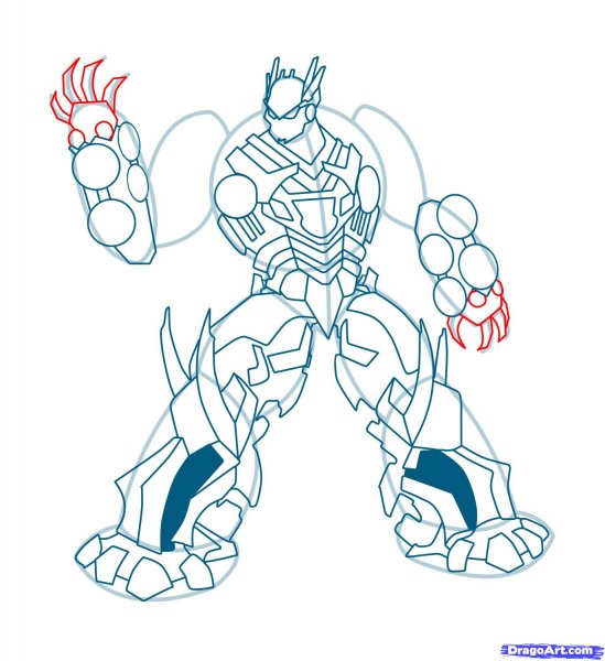 Трансформеры карандашом