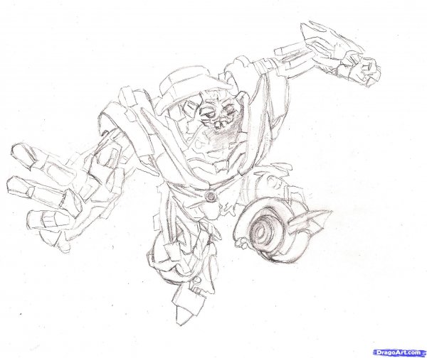 Бамблби скетч