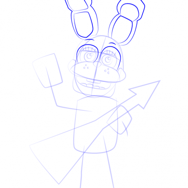 Поэтапное рисование АНИМАТРОНИКА