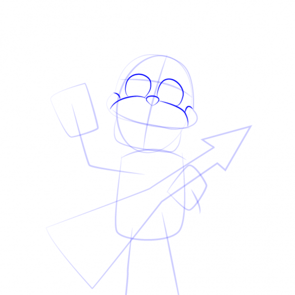 Бони поэтапное рисование