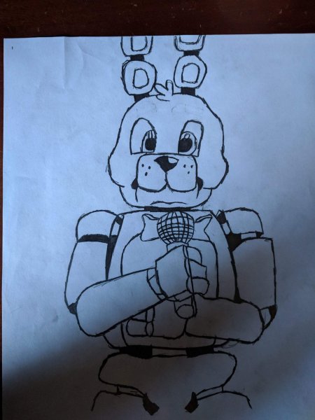 Рисунок Бони сложно