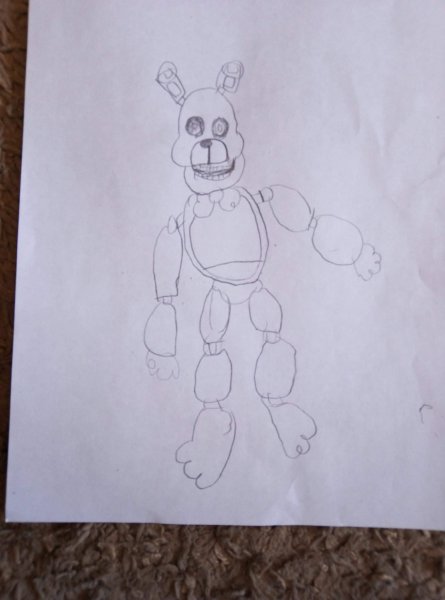 Рисунок Бони портрет