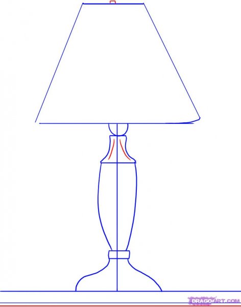 Настольная лампа для рисования