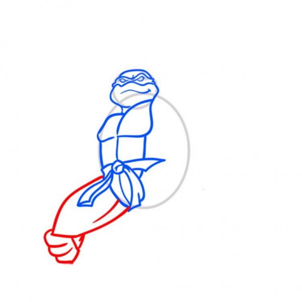 Как нарисовать Микеланджело