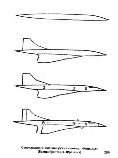 Как нарисовать самолет