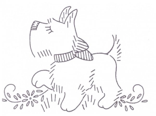 Трафареты для вышивки гладью животные