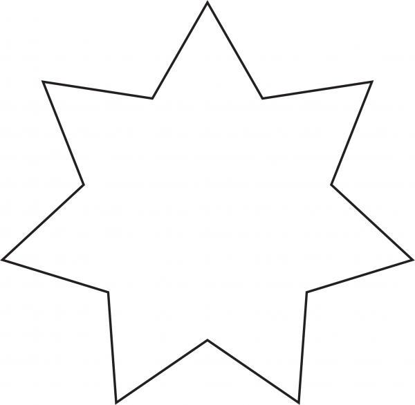 Звёздочки трафареты для вырезания