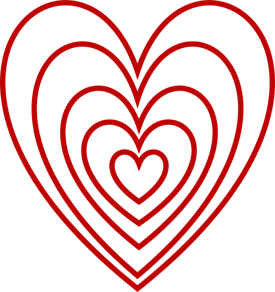 Сердце контур