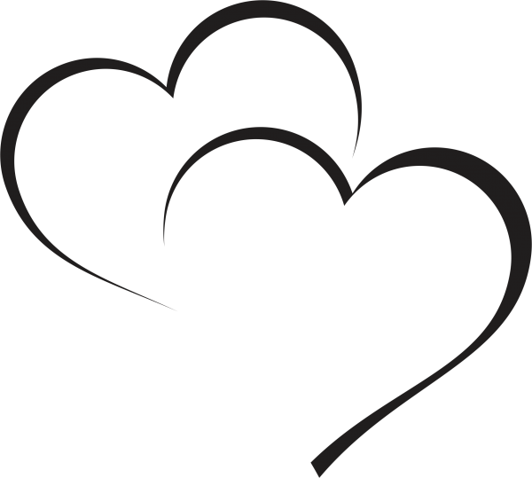 Сердечко контурное