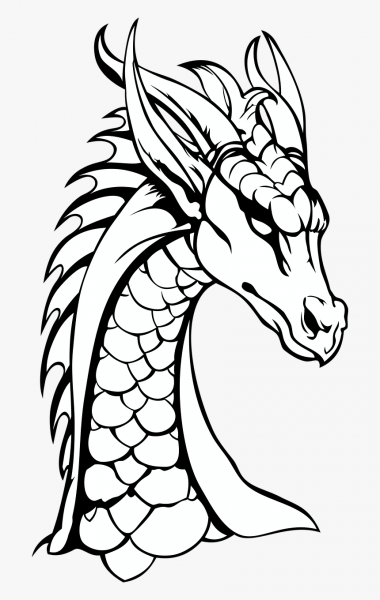 Раскраски драконов