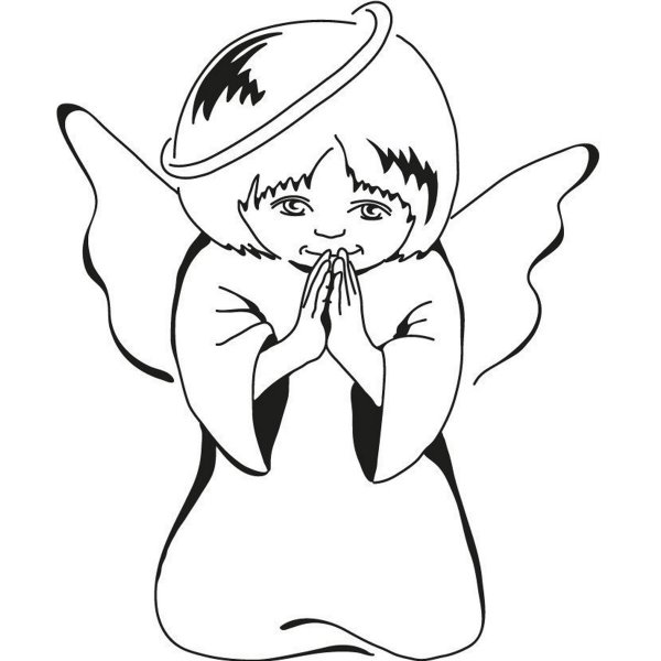 Ангелочек очертание