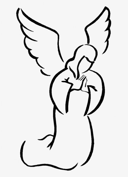 Векторное изображение ангела