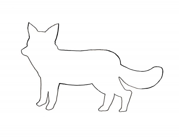 Контур лисы