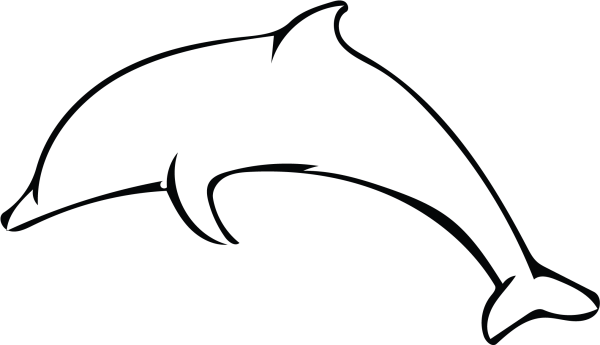 Дельфин рисунок