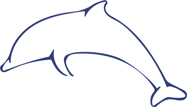 Дельфин очертания