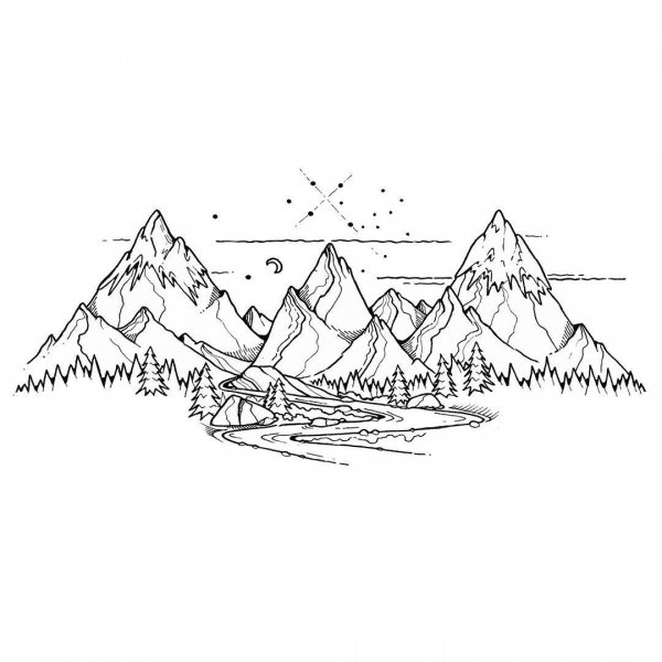 Горы скетч