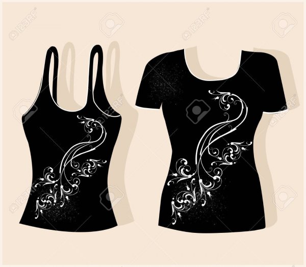 Рисунки для нанесения на одежду