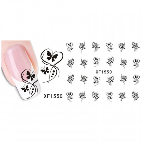 Маленькие наклейки на ногти