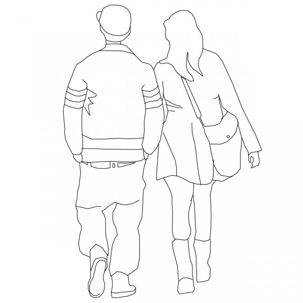 Контур влюбленных