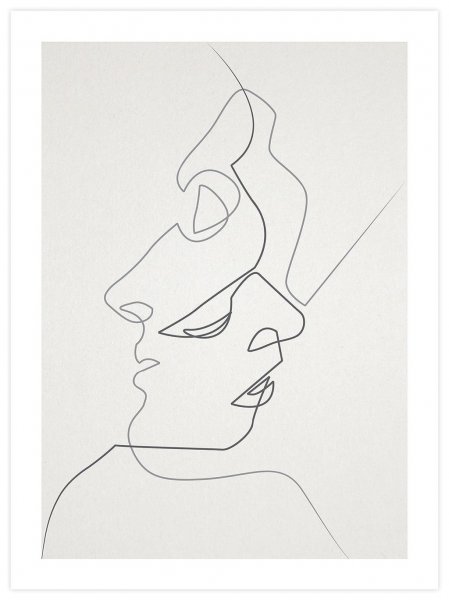 Портрет одной линией