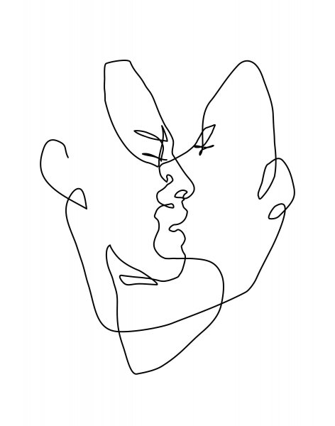 Рисунки одной линией