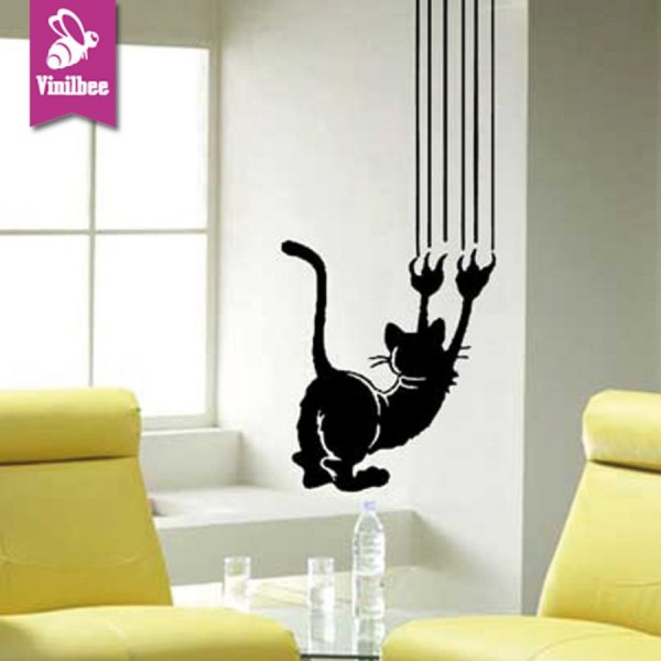 Трафарет на стену необычный