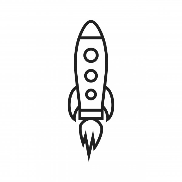 Ракета значок